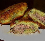Драники с мясом