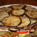 Торт из баклажанов