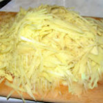 Салат из сырого картофеля