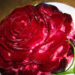 Вкусный салат с сельдью